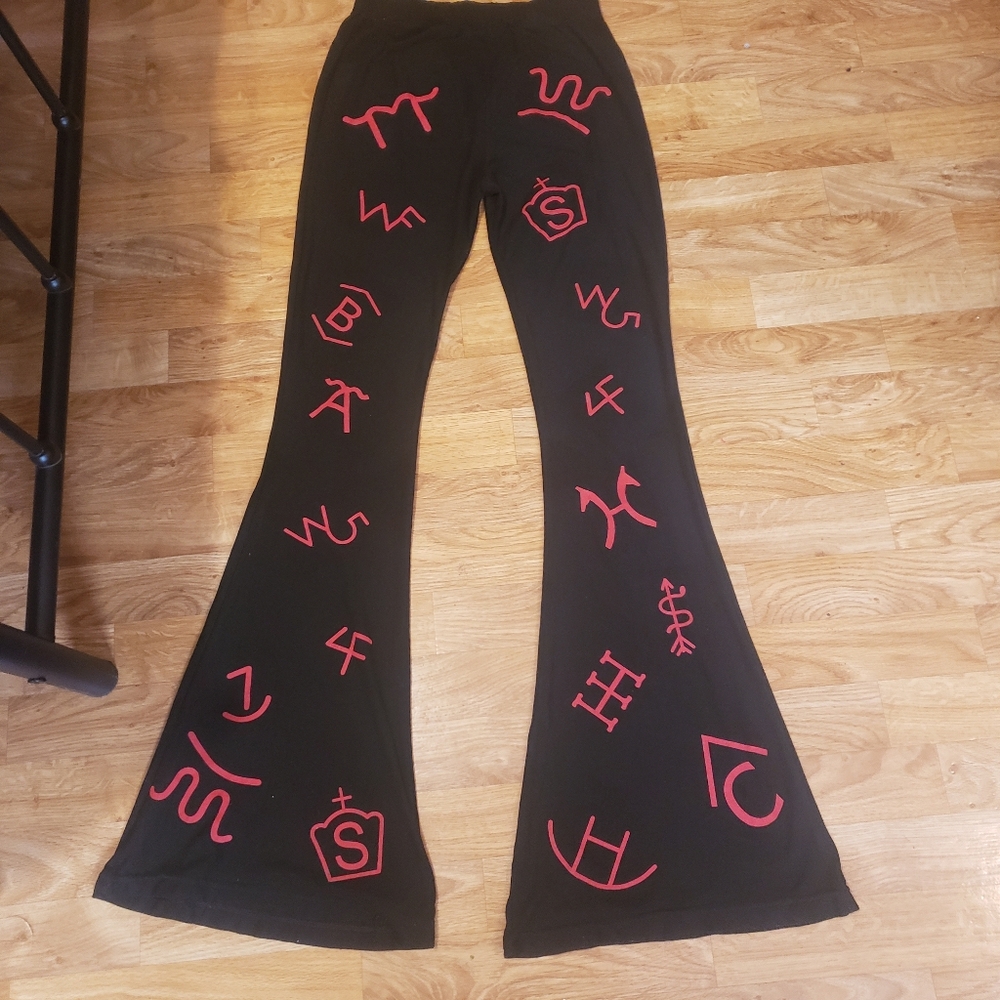 Fashionomics Black Yoga Womens Flare Leggings Super Soft With Strechy Waistband